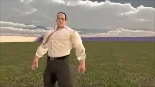 GMOD DrgBase battles: Kratos vs Senator Armstrong (3 rnds)