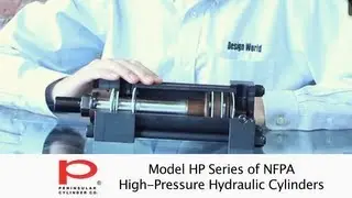 Model HP series of NFPA, High-Pressure hydraulic Cylinders from Peninsular Cylinders