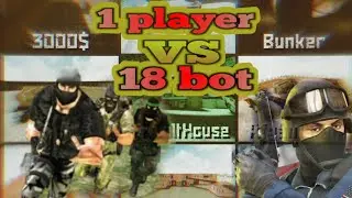S.F.G.2 BATTLE//18 BOTS VS 1 PLAYER//18 TA BOT 1 TA OʻYINCHIGA QARSHI