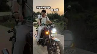 90% riders do this on highways‼️❌ #biketips #bikeshorts #indianbikes #bikemistakes#150cc #350cc