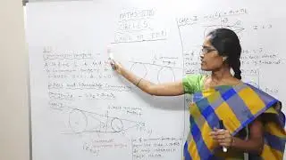 INTER MATHS 2(B) CIRCLES - COMMON TANGENTS INTRODUCTION | METHOD -4|| LAQ'S 7 MARKS