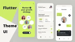 Flutter app UI with material you theming tutorial in Hindi part 1