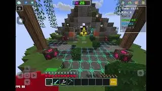 Egg wars in planet craft mini block world