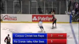 Killer Bees Complete Sweep Of Ice Rays