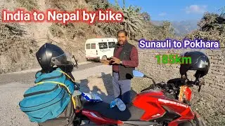 India to Nepal by bike  | Gorakhpur to Pokhara Nepal | Nepal tour