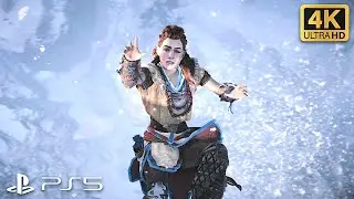 The Proving Massacre Scene HORIZON ZERO DAWN (PS5 4K ULTRA HD)
