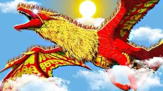 O GUARDIÃO DO SOL FOI ATACADO! DRAGON GUARDIAN! Ark Animals Evolved