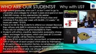 2&ndash;Business Plan Training&mdash;CapitalStaff Budgeting: Visual Total ERP + School in USA آموزش بیزینس پلن