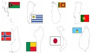 FLAGS and OUTLINES - THE BEST quiz on Sporcle.com