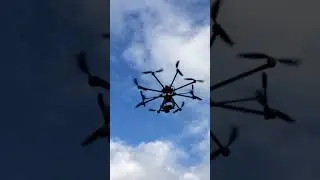 Custom Octocopter drone Sony Nex5 Kris FPV
