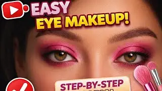 (Day 21) 💯✅ Party Ready Glittery Eye Makeup Tutorial #makeuptutorial #makeupclasses #makeup 