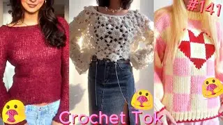 🧶💖 Knitting TikTok Compilation - Crochet Tok Fam 🧶💖 #141