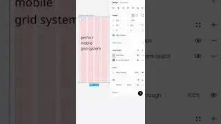 👉 Grid System for Mobile in Figma. 🔥Perfect UI Mobile Grid System.🧐Quick Figma tutorials