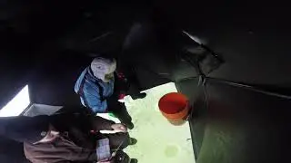 Mitchell&rsquo;s Bay Ice Fishing 2-17-19