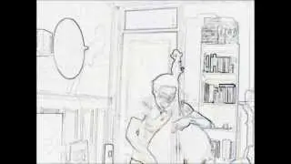 Mathieu Verlot: Sunny Double Bass Groovy Bowed Solo