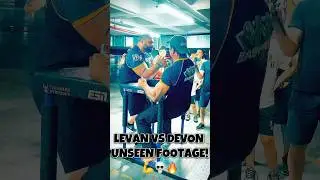 Levan Saginashvili vs Devon Larratt Unseen Armwrestling Practice Footage!💀#levan #devon #larratt