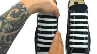 **How to Bar Lace CHUCK TAYLORS**