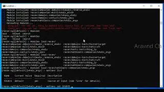 Lesson 41 run recon ng whois module