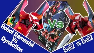 Ева против Евы или битва гигантов!!! / Eva02 DynAction Vs Robot Damashii / Eva02 ダイナクション Vs ロボット魂