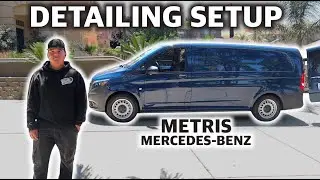 Mercedes-Benz Metris Detailing Setup - AC QuickShine