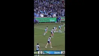 The Sharks are running away with it 😬  #9WWOS #NRL