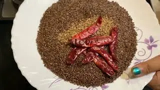 Mithila ke tisi ke chutney or chawal ke Roti || मिथिला के तीसी चटनी ऑर चावल के रोटी रेसिपी ॥
