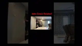 WWE moves #63 John Cena&rsquo;s finisher what height! #johncena #wwe #iicw #youtubehighfive #shorts #fyp