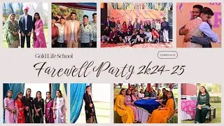 Farewell Party 2024-25 ll Gold Life School #farewell #farewellparty