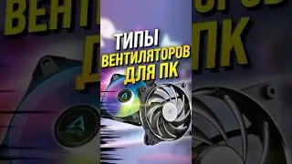 Типы вентиляторов для ПК