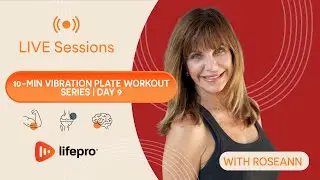 12 Days of Christmas DAY 9: Seated Back Strength & Posture | 10-Min Vibration Plate Workout