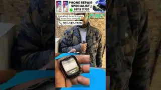 Apple Watch Series SE Broken Screen Glass Change in Noida. #shorts