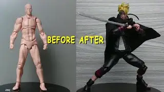 BORUTO-time skip boruto action figure DIY
