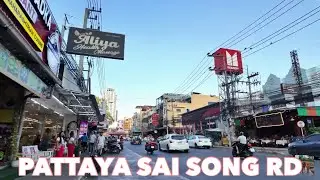 🇹🇭4K | Walking Pattaya&rsquo;s Sai Song Road (Second Rd): The City Behind the Beach