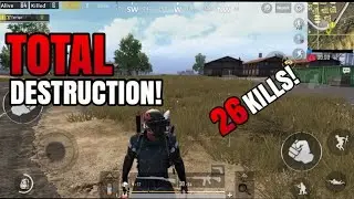 26 kill | Solo vs Squad | Total Destruction | PUBG | FUBG