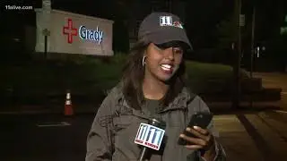 Two security guards shot outside The Blue Flame Lounge