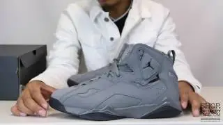Jordan True Flight Wolf Grey Unboxing Video at Exclucity