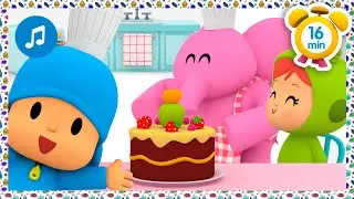 🎂 El Pastelero + Otras Canciones infantiles  [16 min] | Caricaturas, Dibujos Animados para Ni&ntilde;os
