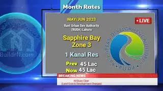 RUDA RATES May 23 SH | Latest Plot Price in Ravi Urban | File Plot Property Rates in Ravi Urban Auth