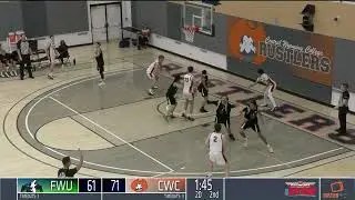 Connor Davidson Basketball CWC Vs FWU Game 9th Jan 2026