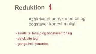 Reduktion 1