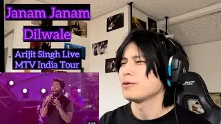 I really like this sound!!Japanese react to Janam Janam/Dilwale /Arijit Singh Live MTV India Tour