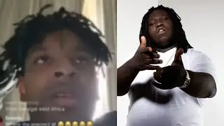 21 Savage explains why he don't like Young Chop