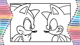 Sonic VS Shadow Coloring Pages / Sonic 3 Predictions / Tobu - Candyland [NCS Release]