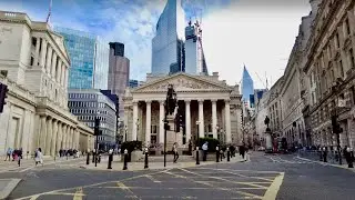 London's  City of London Walking tour [4K] | England