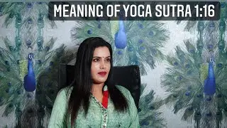 Yoga Sutra 1.16 Meaning | Trishul Fit | Class #16 | Ramya Ravikumar