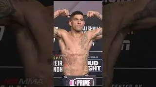 UFC 320 Official Weigh Ins: Magomed Ankalaev vs Alex Pereira #shorts