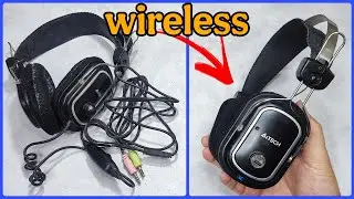 Turn Your Wired Headphones into Wireless Bluetooth