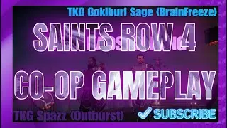 THREAT TO HUMANITY | SAINTS ROW 4 CO-OP GAMEPLAY | TKG Spazz & TKG Gokiburi Sage