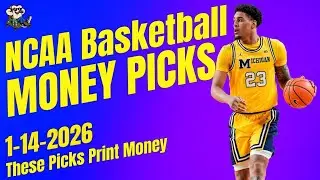College Basketball MONEY PICKS for 1-14-2026 &ndash; These Picks Print Money