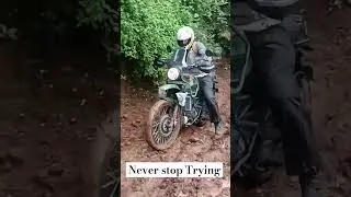 Royal Enfield Himalayan Offroad Test #bike #royalenfield #himalayan #motorcycle #reels #offroad